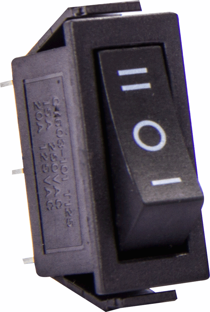Wyłącznik kołyskowy e.switch.key.05, 3 pin, 1-0-2