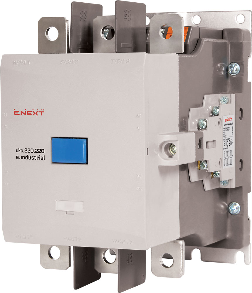 Stycznik e.industrial.ukc.220.220, 220А, 220V,  1no+1nc