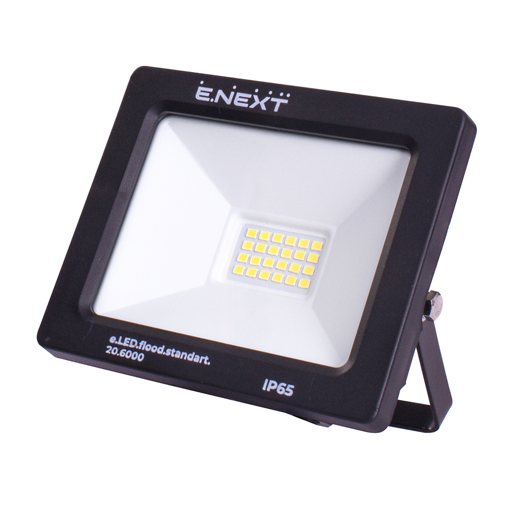 Naświetlacz LED e.LED.flood.stand.20.6000, 20W, 6000K