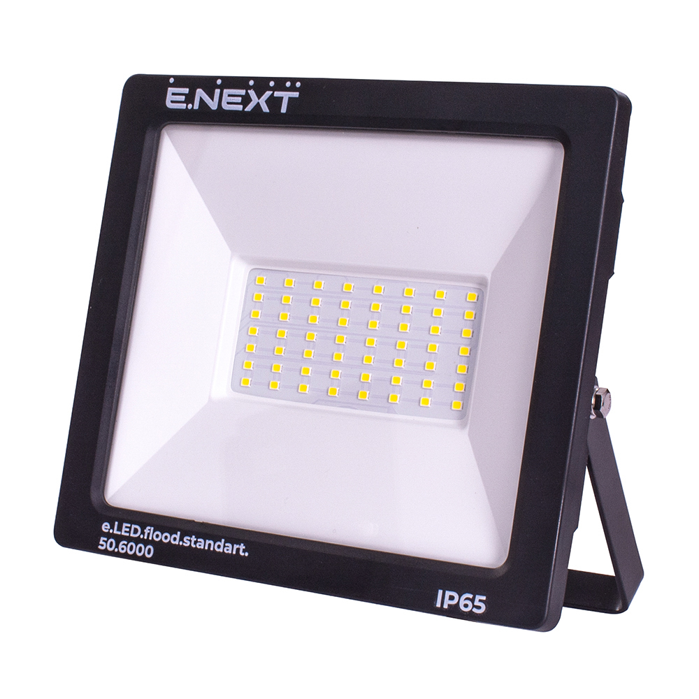 Naświetlacz LED e.LED.flood.stand.50.6000, 50W, 6000K