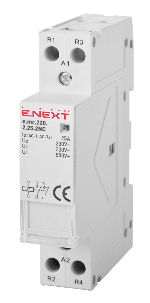 Stycznik modułowy e.mc.220.2.25.2NC, 2р, 25А, 2NC, 220V