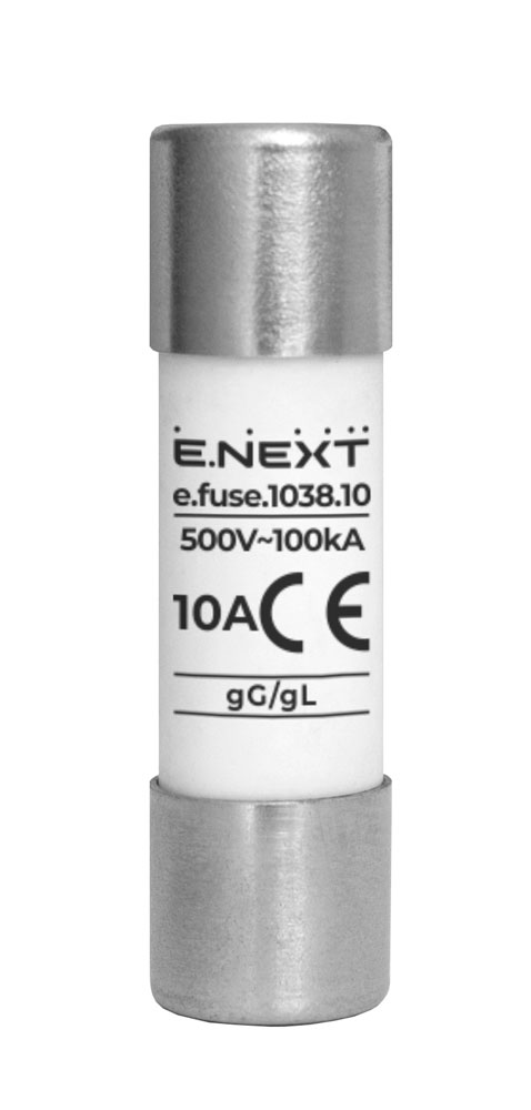 Wkladka topikowa e.fuse.1038.10, typ 10х38, 10А