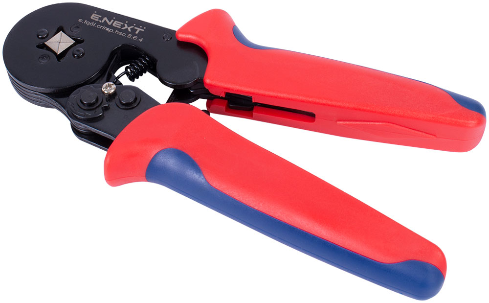 Narzędzie e.tool.crimp.hsc.8.6.4 do zaciskania izolowanych końcówek  kablowych 0,08-6 mm^2