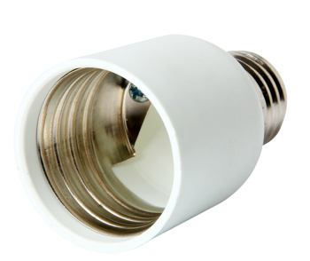 Przejściówka  plastikowa e.lamp adapter.Е27/Е40