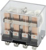 Przekaźnik pośredni e.control.p1046 10А, na 4 grupy złącz napięcie cewki 230V АC