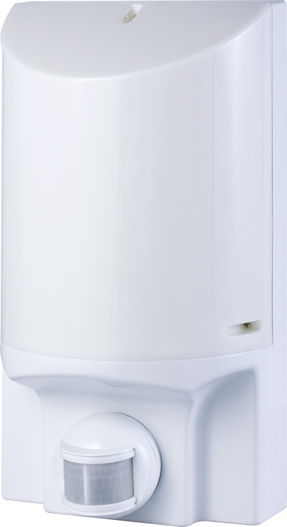 Kinkiet z czujnikiem ruchu e.sensor.lum.52.e27.biały (biały) 180°, IP44