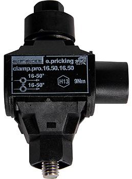 Zacisk przebijający izolację e.pricking.clamp.pro.16.50.16.50, (AsXS)16-50 mm²/(AsXS)16-50 mm²