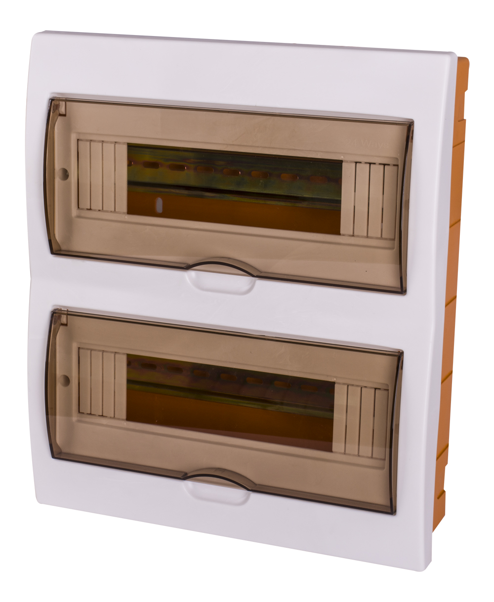 Obudowa plastikowa 24-modułowa e.plbox.stand.w.24k, podtynkowa