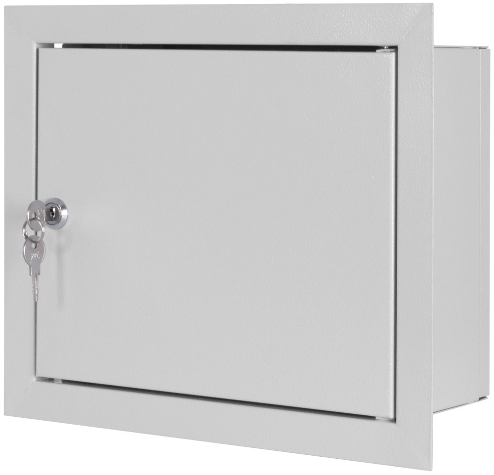 Metalowa obudowa e.mbox.pro.w.12 IP31 podtynkowa, 12 modułów